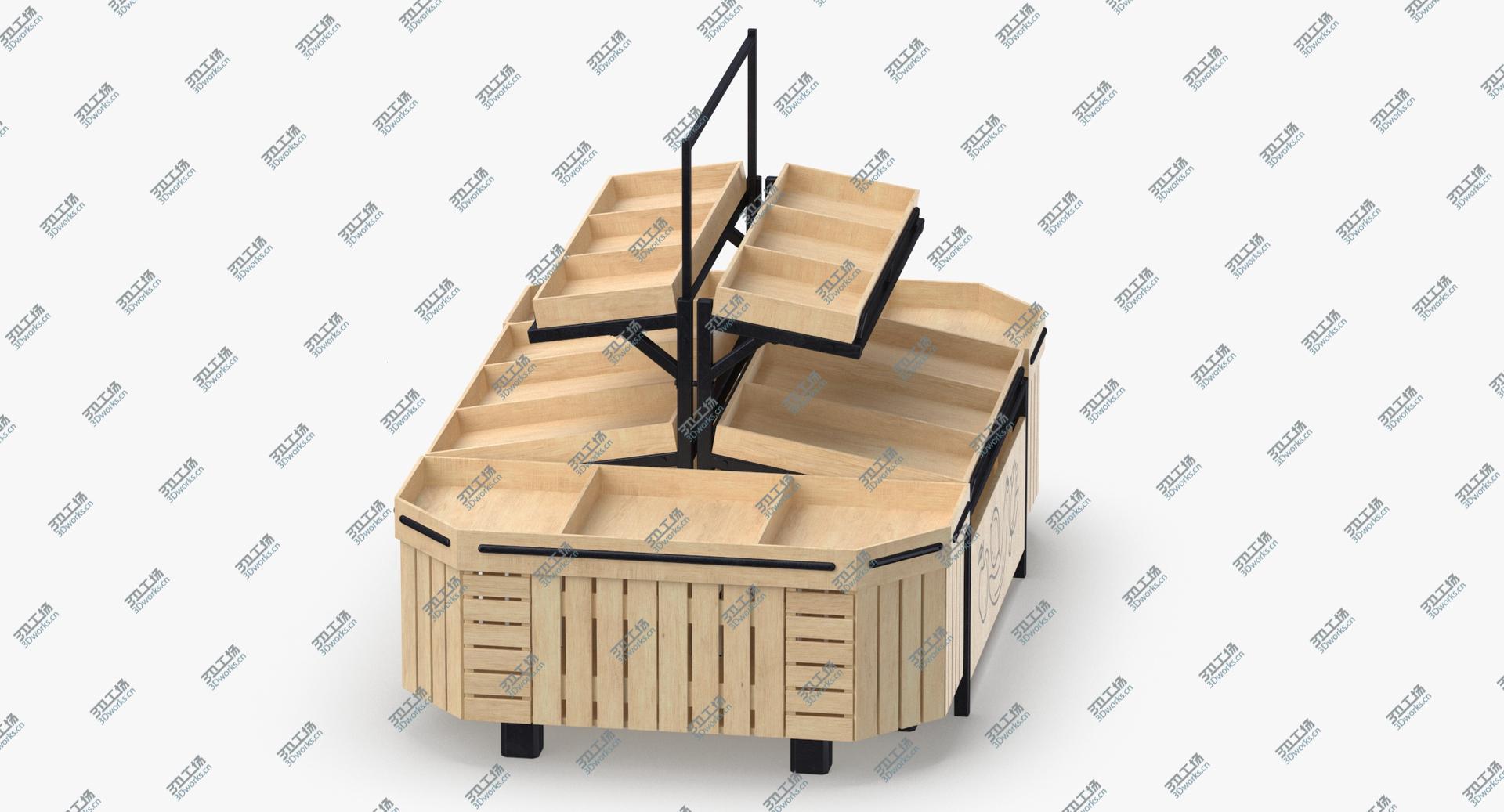 images/goods_img/202105074/Wooden Fruit And Veggies Display Rack 02 Without Tag 3D model/5.jpg